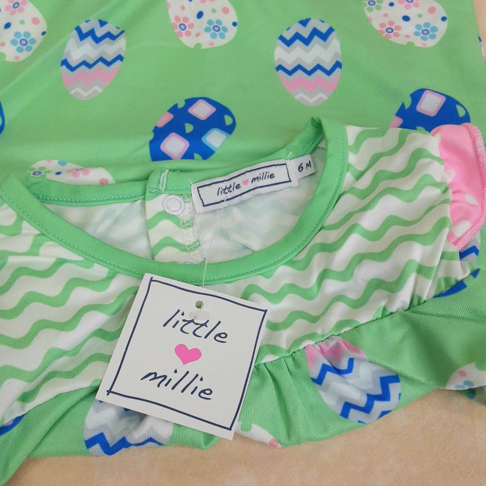 'LITTLE MILLIE' RUFFLE ROMPER - Picture 5 of 14